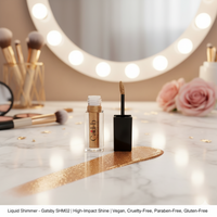 Liquid Shimmer – Gatsby SHM02 | High-Impact Shine | Vegan, Cruelty-Free, Paraben-Free, Gluten-Free